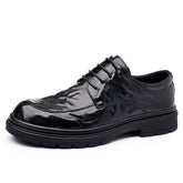 Men's British Style Business Leather Dress Shoes